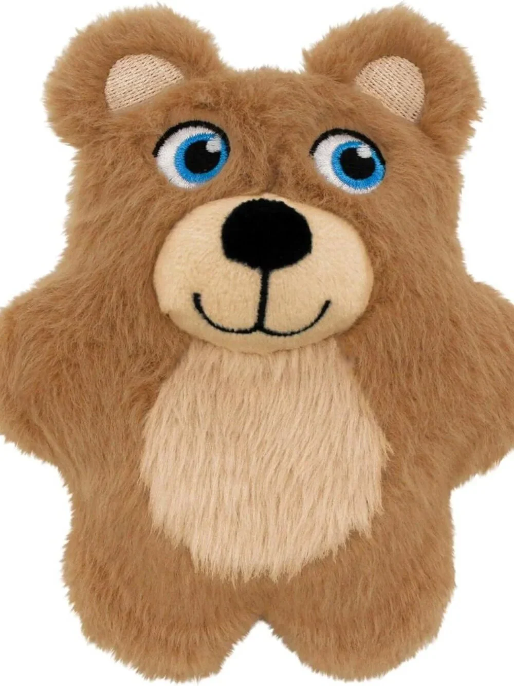 KONG Snuzzles Teddy Bear Dog Toy Small Plush Squeaker Crinkle Soft Toy